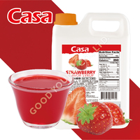 Buena CASA de té joven, burbuja Boba, perla, leche, té, proveedor de sirope con sabor a fresa
