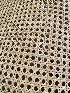 Malla de almacenamiento flexible rollo 60cm patrón cesta cincha caña de mimbre hecha a mano respetuosa con el medio ambiente al por mayor - Product Image 4