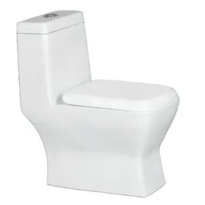 Export Quality Ceramic Bathroom Toilet Sanitary Ware / American Style Standard Toilet Size / One Piece Toilet from Factory