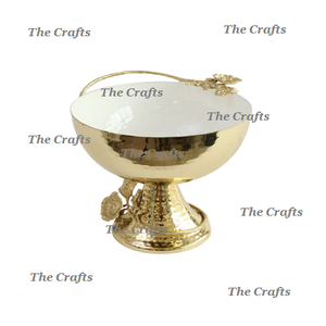 Frutero de aluminio de alta calidad con tamaño y forma personalizados, frutero de acero martillado al mejor precio - Product Image 4