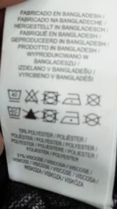 Camisetas Largas Casuales de Manga Larga y Cuello Redondo para Mujer, Marcas Reconocidas, Excedentes de Inventario de Bangladesh - Product Image 4