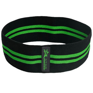 Banda de resistencia de cadera para ejercicio de gimnasio con logotipo personalizado unisex, banda de tela elástica para fitness, glúteos circulares para yoga, material de goma - Product Image 6