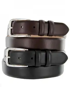 Leather belt for men fashionable Pure leather belt uniform pent belt