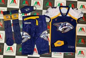 2026 Sublimación personalizada Último uniforme de fútbol americano Jersey Pantalones cortos Calcetines Precio barato Alta calidad OEM ODM - Product Image 6