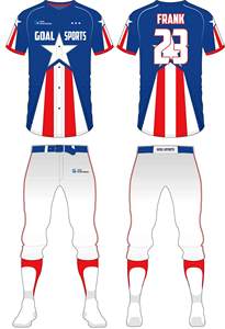 ที่กำหนดเองทำเสื้อเบสบอล Sublimated,กางเกง,หมวก - Product Image 6