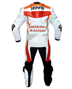 Traje de cuero personalizado para motocicleta, nuevo accesorio de cuero de vaca aprobado por la CE - Product Image 4