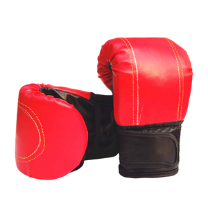 Boxing Gloves lace up 10 oz Muay Thai Kickboxing, MMA Sparring, Training Gloves - Product Image 1