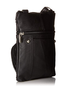 Bolso bandolera de cuero de alta calidad, elegante, para uso diario, con múltiples bolsillos, disponible para la venta. - Product Image 3