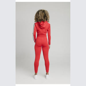 Conjunto Deportivo de Sudadera con Capucha y Pantalones de Felpa, Cálido, Atlético, para Gimnasio, Ropa Deportiva Informal de Dos Piezas, Elegante, Cómodo y Práctico - Product Image 5