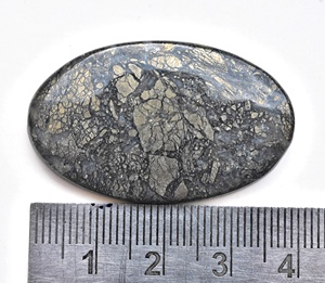 Natural Marcasite Cabochon High Quality Marcasite Gemstone Cabochon For Jewellery Making Multi Purpsoe Cabochon - Product Image 3