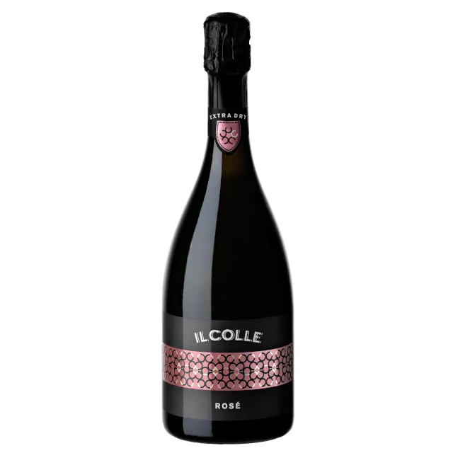 आईएल Colle इतालवी गुलाब अतिरिक्त सूखी स्पार्कलिंग वाइन 750 ml