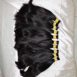 Bulk Double Drawn Virgin Remy Hair Vietnamese Straight Raw Material - Product Image 4