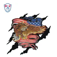 14.5 "Large Patch Custom Embroidered Patches Design America EagleためJackets