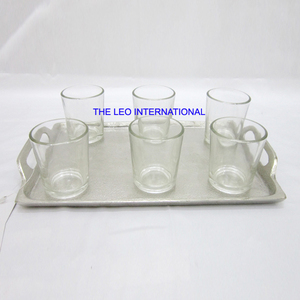 เชิงเทียนตกแต่งสไตล์วินเทจพรีเมียม วัสดุสแตนเลสและแก้วใส สำหรับงานแต่งงาน งานเลี้ยง และโอกาสอื่นๆ บนโต๊ะอาหาร - Product Image 6