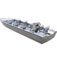 Ecomopor — bateaux de passager en aluminium avec Console, pour 8 hommes, 19 à 20 pieds