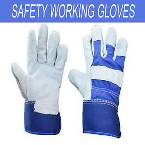 Guantes de trabajo de invierno 707 de alta calidad, guantes de trabajo de seguridad anticorte antideslizantes antiimpacto, anticalor de cuero de vaca 4343 - Product Image 4