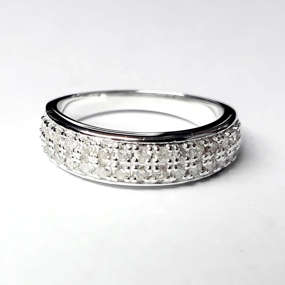 Хит продаж, обручальное кольцо с бриллиантами, 14K и 18K, белое золото, обручальное кольцо для женщин