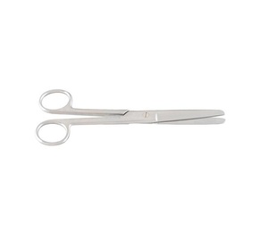 Doyen-instrumentos quirúrgicos de grado alemán, tijeras abdominales rectas de acero inoxidable, 17,8 cm - Product Image 4