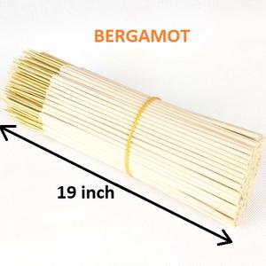 Encens en vente en vrac de bâtonnets de 19 pouces, bâtonnets d'encens bergamote de grande marque (blanc), pièces - Product Image 1
