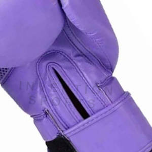 Guantes de boxeo de cuero PU hechos a medida de diferentes colores para artes marciales y boxeo - Product Image 2
