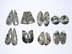 Paire de pierres précieuses pour la fabrication de bijoux, 2 pièces, prix d'usine, nouveaux cabochons naturels, taille libre - Product Image 3