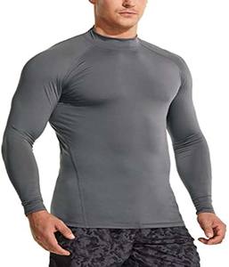 เสื้อแรชการ์ผู้ชายแบบเต็มตัวรัดรูป - Product Image 5