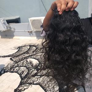 100% Virgin Cuticle Aligned Straight Human Hair Extensions Unprocessed Weave Bundles From India Soft Hand Feeling - Product Image 6