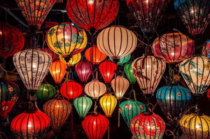 Giấy Bầu Trời In Hình Sinh Thái Giá Rẻ Bằng Lụa Nổi Ngoài Trời Tưởng Niệm Đám Cưới Bay Đầy Màu Sắc Trung Quốc 99GD - Product Image 2