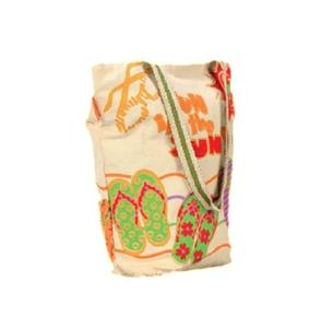 Bolso de mano personalizado de algodón para mujer, bolsa de transporte de lona, a la moda, para playa, con logotipo personalizado, bolsas de playa de algodón orgánico - Product Image 4