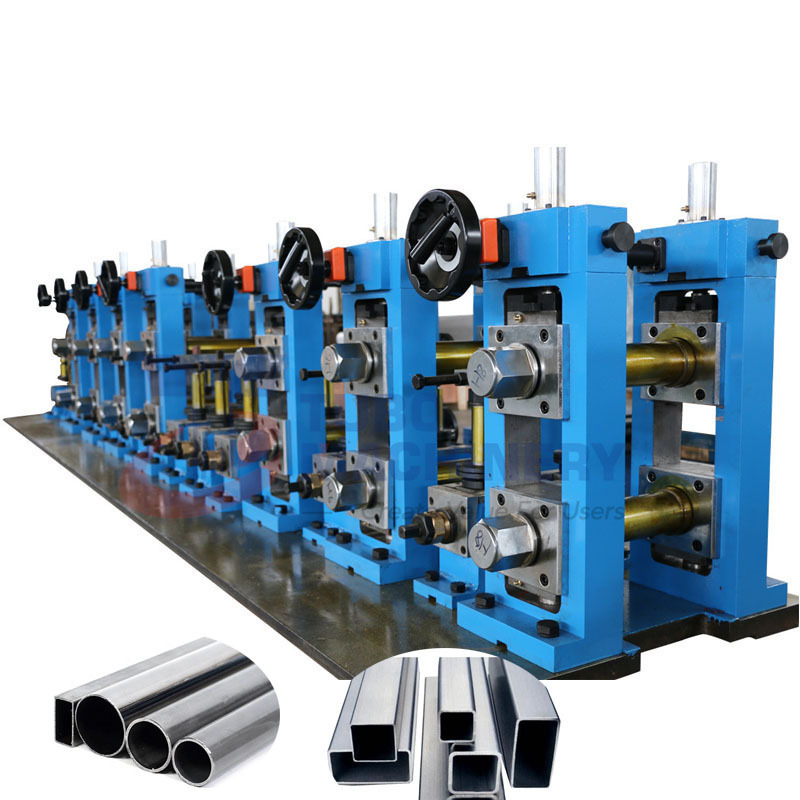 Galvanize Metal Carbon Steel Rectangular Pipe Making Machine