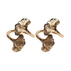 Anneau de serviette en aluminium plaqué or Porte-mouchoirs design fait à la main Classique Élégant Vente en gros Anneau de serviette fantaisie - Product Image 1