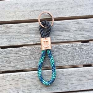green-blue sailing deaft rope with copper element - Product Image 1