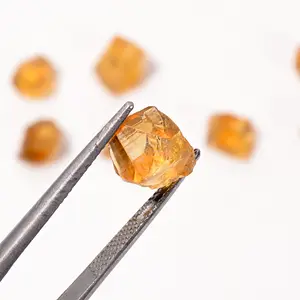 Natural Citrine Rough Gemstone Fancy Shape Faceted Cut Wholesale Gemstone For Jewelry Making Faceted Calibrated Gemstone