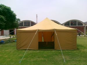 Carpa Táctica de Lona Impermeable, Portátil y Personalizable, para 10/20 Personas, de Una Habitación, Ideal para Campamentos al Aire Libre, Terremotos e Inundaciones - Product Image 6
