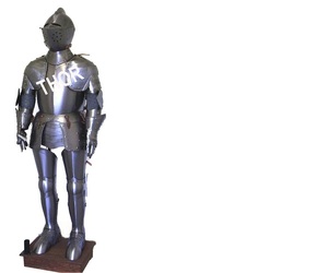 ชุดเกราะอัศวินยุคกลาง ศตวรรษที่ 15 ชุดเกราะต่อสู้แบบเต็มตัว สวยงาม คุณภาพดีที่สุด - Product Image 3