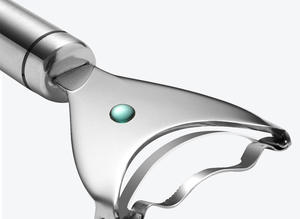 Éplucheur et coupe-maïs en acier inoxydable, coupeur d'épi, pour couper et éplucher le maïs, avec fermeture éclair, de légumes et en kerelle - Product Image 3