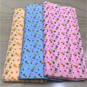 Rideau de douche en dentelle, tissu imprimé - Product Image 2