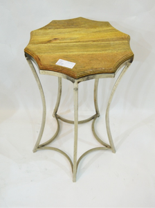 Mesa de centro de forma redonda de nuevo diseño contemporáneo con tapa de madera maciza para decoración de sala de estar - Product Image 3