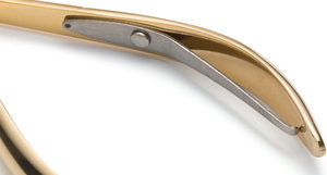Pinces à cuticules pour ongles plaquées or personnalisées de haute qualité 5.0 "dissolvant de cuticules à ressort unique pour ongles des doigts et des orteils avec Logo - Product Image 6