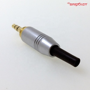 Conector de Alimentación Macho Estéreo de 3.5 mm, Chapado en Cromo Mate, Tipo Tornillo, Conector de Cable de Audio Estándar, Venta Caliente - Product Image 3