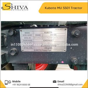 Tracteur agricole Kubota MU5501 de haute qualité et efficace de 55 CV - Product Image 5