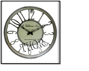 Horloge murale design moderne par I William Fans Est Motif à quartz 1720 pour la décoration intérieure dans le salon et la chambre - Product Image 6