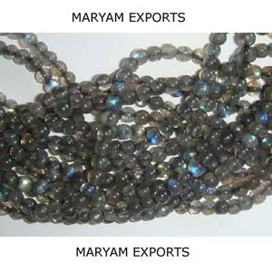 Cuentas redondas de Gema labradorita Natural, tamaño de 4mm, longitud de hilo de 13 pulgadas, fabricación de joyas DIY, precio al por mayor - Product Image 2