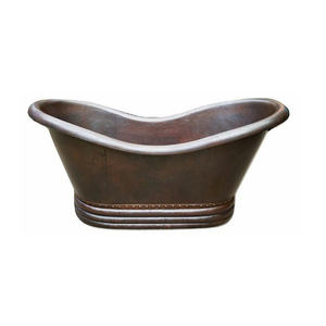 Fabricant et fournisseur de baignoire en cuivre de haute qualité fabricant de baignoire en laiton personnalisé en gros en Inde - Product Image 5