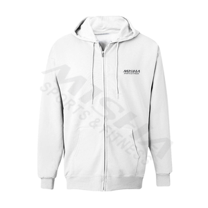 New Style Casual Long Sleeve Zipper Hoodie High Quality Custom Fleece Zip Up Hoodies For Men - Product Image 5