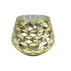 GLASS VOTIVE <b>TEA</b> LIGHT HOLDER MODERN GLASS <b>TEA</b> LIGHT HOLDER <b>PARTY</b> <b>DECOR</b> GLASS VOTIVE HOLDER - Product Image 2