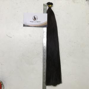 Extensions de cheveux naturels Remy — doreen, cheveux humains, très bon marché, couleur #2, 100% vierges, 0.5-1g par brin - Product Image 1