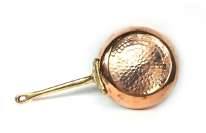 Chảo Chiên Bằng Đồng Thủ Công Sahika Thổ Nhĩ Kỳ Rèn Bằng Tay 14-22 Cm/5.5-8.6 "Đế Dày Một Tay Cầm Bằng Đồng - Product Image 5