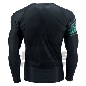 Mens Long Sleeve Rash Guard Manufacturer Sportswear Rash Guard <b>Swimming</b> <b>Shirt</b> Plus Size Rash Guard - Product Image 2