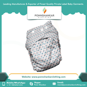 Pañal de tela suave orgánico para bebé, precio de fábrica, 100% - Product Image 3